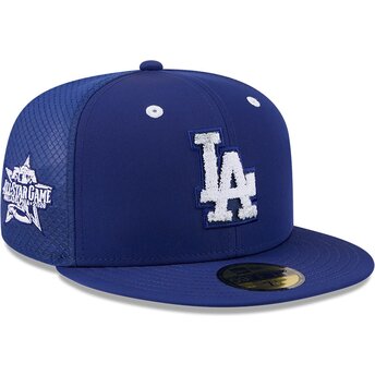 Καπέλα επίπεδη μπλε προσαρμοσμένο 59FIFTY All Star Game Workout από Los Angeles Dodgers MLB από New Era
