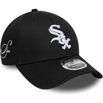 Καπέλα καμπύλη μαύρο snapback 9FORTY M-Crown Side Script από Chicago White Sox MLB από New Era