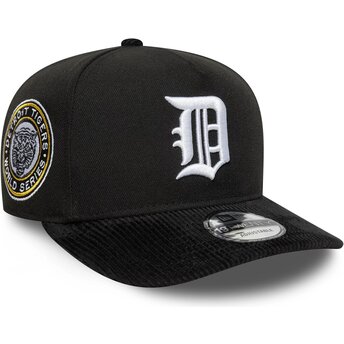 Καπέλα καμπύλη μαύρο snapback 19TWENTY Cooperstown Cord από Detroit Tigers MLB από New Era