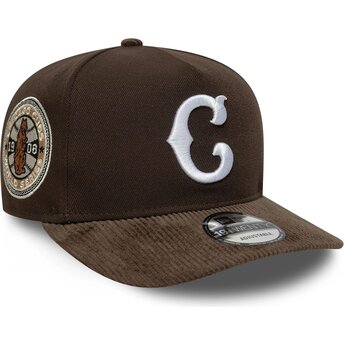 Καπέλα καμπύλη καφέ snapback 19TWENTY Cooperstown Cord από Chicago Cubs MLB από New Era