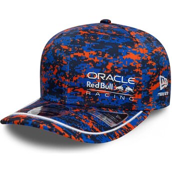 Καπέλα καμπύλη πολύχρωμο snapback 9SEVENTY Stretch Snap Digi Camo από Red Bull Racing Formula 1 από New Era