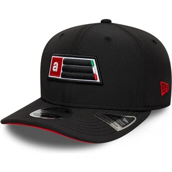 Καπέλα καμπύλη μαύρο snapback 9SEVENTY Stretch Snap Patch Aprilia Piaggio από New Era
