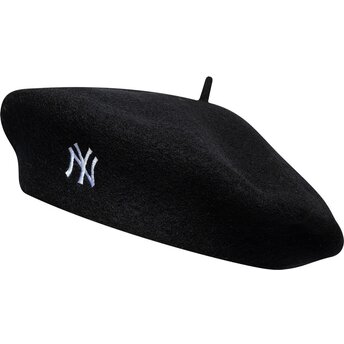 Μπερέδες μαύρο Wool Script από New York Yankees MLB από New Era