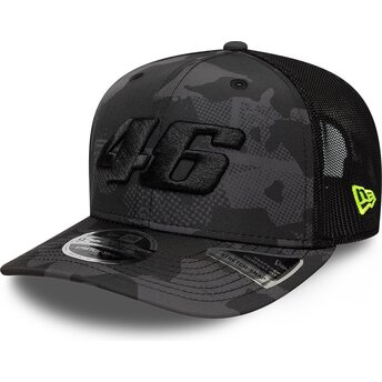 Καπέλα καμπύλη καμουφλάζ snapback 9SEVENTY Stretch Snap από Valentino Rossi VR46 MotoGP από New Era