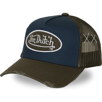 Καπέλα καμπύλη ναυτικό μπλε snapback USED 14 από Von Dutch