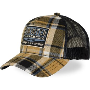 Καπέλα καμπύλη κίτρινο snapback CAR11 από Von Dutch