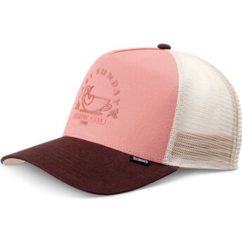 Καπέλα καμπύλη ροζ snapback HFT Lazy Bird από Djinns