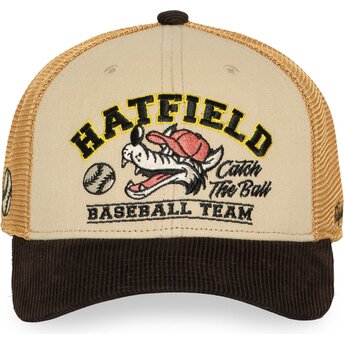 Καπέλα καμπύλη καφέ snapback PCS BAS από Hatfield