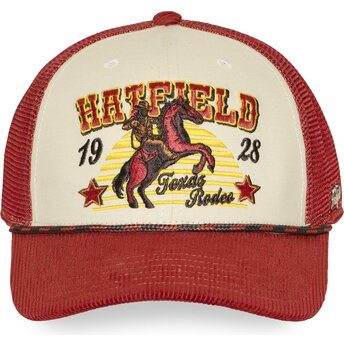 Καπέλα καμπύλη κόκκινο snapback PCS ROD από Hatfield