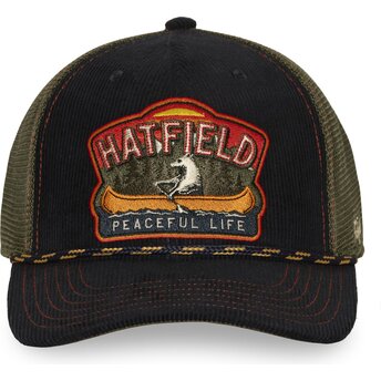 Καπέλα καμπύλη μαύρο snapback PCS PEA από Hatfield