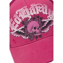 snapback-flaming-gothic-skull-washed-ed-hardy