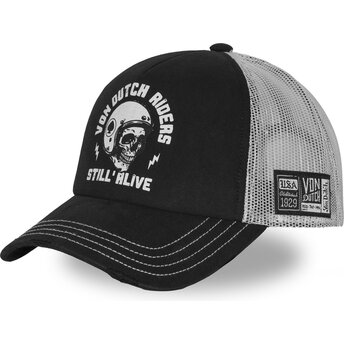 Καπέλα καμπύλη μαύρο snapback CREW38 από Von Dutch