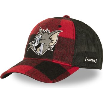 Καπέλα καμπύλη κόκκινο snapback TAJ9 Τομ Looney Tunes από Capslab