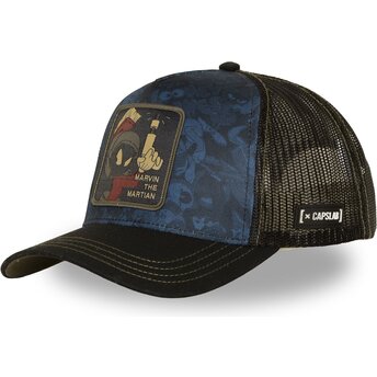 Καπέλα καμπύλη ναυτικό μπλε snapback LOO14 MAR Μάρβιν ο Αρειανός Looney Tunes από Capslab