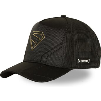 Καπέλα καμπύλη μαύρο snapback DC13 TEC Superman DC Comics από Capslab