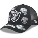 snapback-9forty-m-crown-a-frame-all-over-las-vegas-raiders-nfl-new-era
