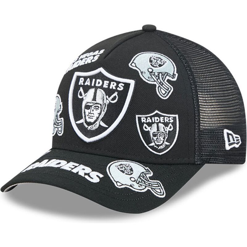 snapback-9forty-m-crown-a-frame-all-over-las-vegas-raiders-nfl-new-era