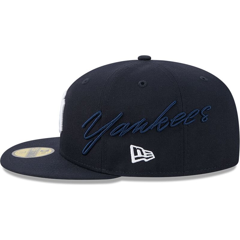 59fifty-side-script-new-york-yankees-mlb-new-era 59fifty-side-script-new-york-yankees-mlb-new-era