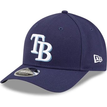 Καπέλα καμπύλη ναυτικό μπλε snapback 9FORTY M-Crown Player Replica από Tampa Bay Rays MLB από New Era