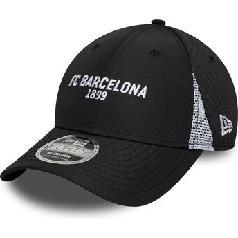 Καπέλα καμπύλη μαύρο snapback 9FORTY M-Crown Featherweight Poly από FC Barcelona LALIGA από New Era