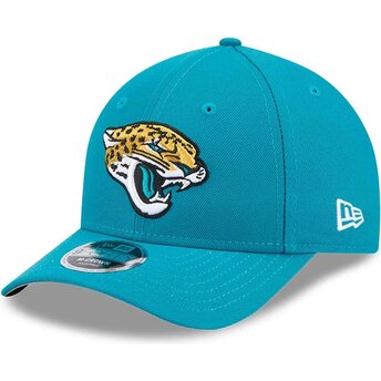 Καπέλα καμπύλη μπλε snapback 9FORTY M-Crown Team από Jacksonville Jaguars NFL από New Era