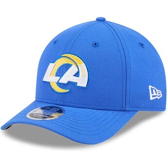 Καπέλα καμπύλη μπλε snapback 9FORTY M-Crown Team από Los Angeles Rams NFL από New Era