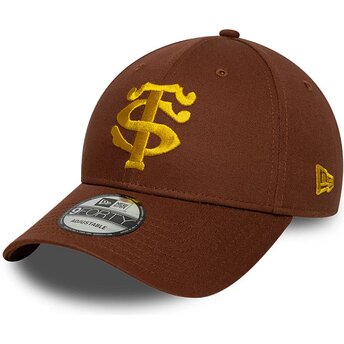 Καπέλα καμπύλη καφέ snapback 9FORTY Seasonal από Stade Toulousain Top 14 από New Era