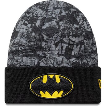 Σκούφοι μαύρο για παιδιά από Batman DC Comics από New Era