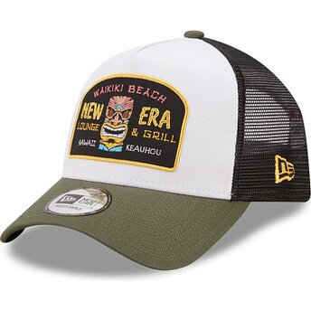 Καπέλα καμπύλη πράσινο snapback A Frame Location Icon από Hawaii από New Era