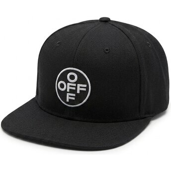 Καπέλα επίπεδη μαύρο snapback Off Embroidered Twill από L/AB c/o Off-White™