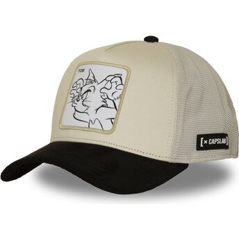 Καπέλα καμπύλη μπεζ snapback TAJ9 BICO Τομ Looney Tunes από Capslab