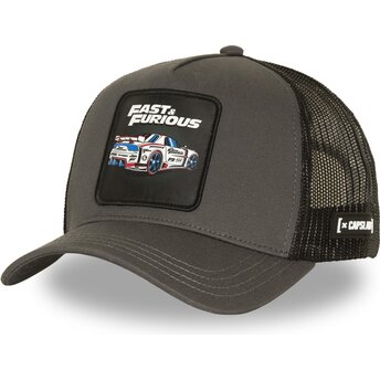 Καπέλα καμπύλη γκρι snapback FF01 DRI Fast & Furious από Capslab