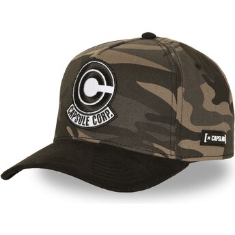 Καπέλα καμπύλη καμουφλάζ snapback CL/DB8/1/CTA/CAP Capsule Corporation Dragon Ball από Capslab