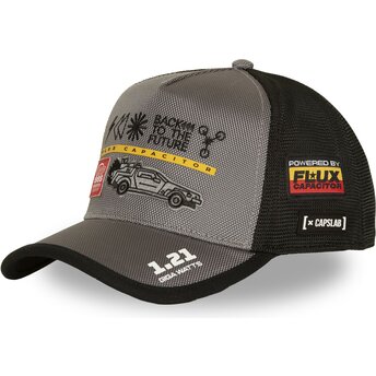 Καπέλα καμπύλη γκρι snapback BTF2 BTF DMC DeLorean Επιστροφή στο μέλλον από Capslab