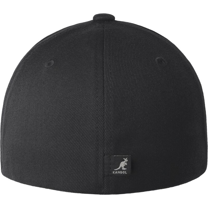 wool-flexfit-baseball-beluga-black-kangol