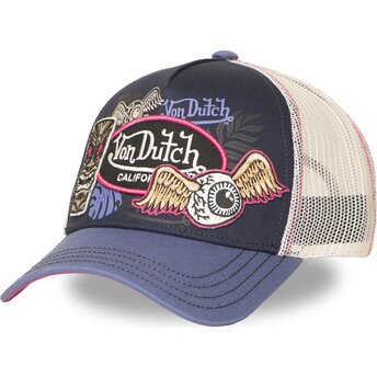 Καπέλα καμπύλη βιολετί snapback PATCHES14 από Von Dutch