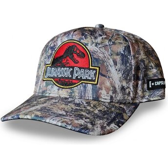 Καπέλα καμπύλη καμουφλάζ snapback JUR2 CAM Jurassic Park από Capslab