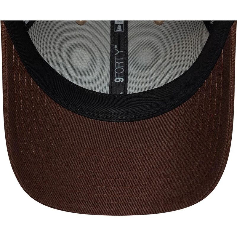 gorra-curva-marron-ajustable-9forty-m-crown-wordmark-de-denver-colorado-de-new-era