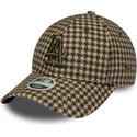 9forty-m-crown-houndstooth-los-angeles-dodgers-mlb-new-era
