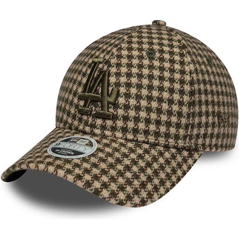 9forty-m-crown-houndstooth-los-angeles-dodgers-mlb-new-era