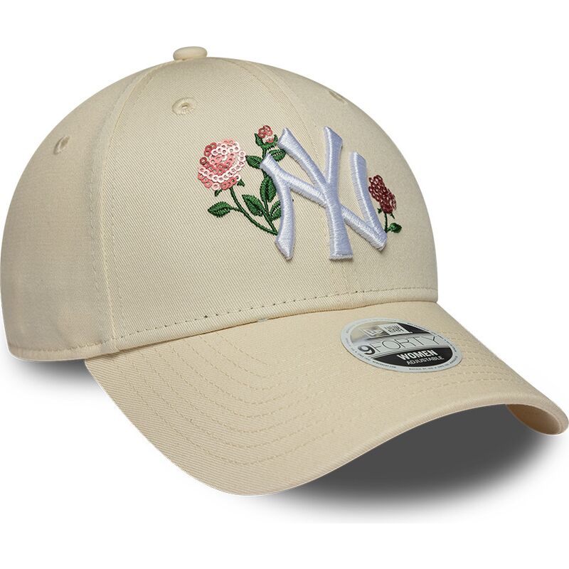 snapback-9forty-rose-sequin-new-york-yankees-mlb-new-era