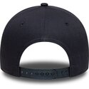snapback-9forty-dorado-e-frame-metallic-outline-los-angeles-dodgers-mlb-new-era