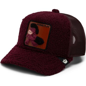 Καπέλα καμπύλη κόκκινο snapback Horsey Double Stuffed Horse Play The Farm Goorin Bros.