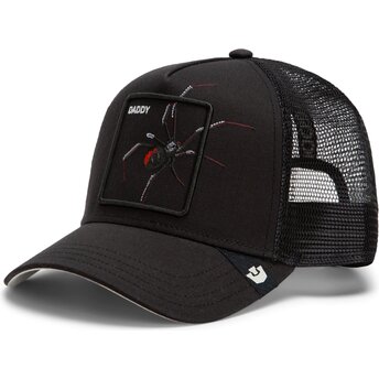 Καπέλα καμπύλη μαύρο snapback Over the Line Spider Out Of Bounds Daddy The Farm Goorin Bros.
