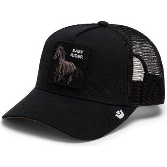 Καπέλα καμπύλη μαύρο snapback Stallion Badlands The Farm Goorin Bros.