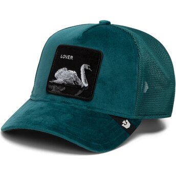 Καπέλα καμπύλη πράσινο snapback Velour Lover The Farm Goorin Bros.