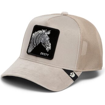 Καπέλα καμπύλη μπεζ snapback Velour Zesty The Farm Goorin Bros.