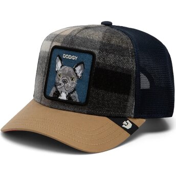 Καπέλα καμπύλη πολύχρωμο snapback Brit Frenchie Check, Mate Dodgy The Farm Goorin Bros.