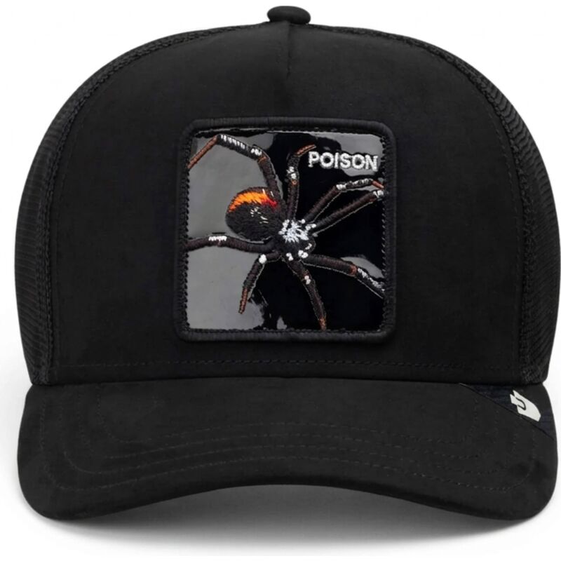 snapback-black-out-spider-blackened-metallic-poison-the-farm-goorin-bros snapback-black-out-spider-blackened-metallic-poison-the-farm-goorin-bros