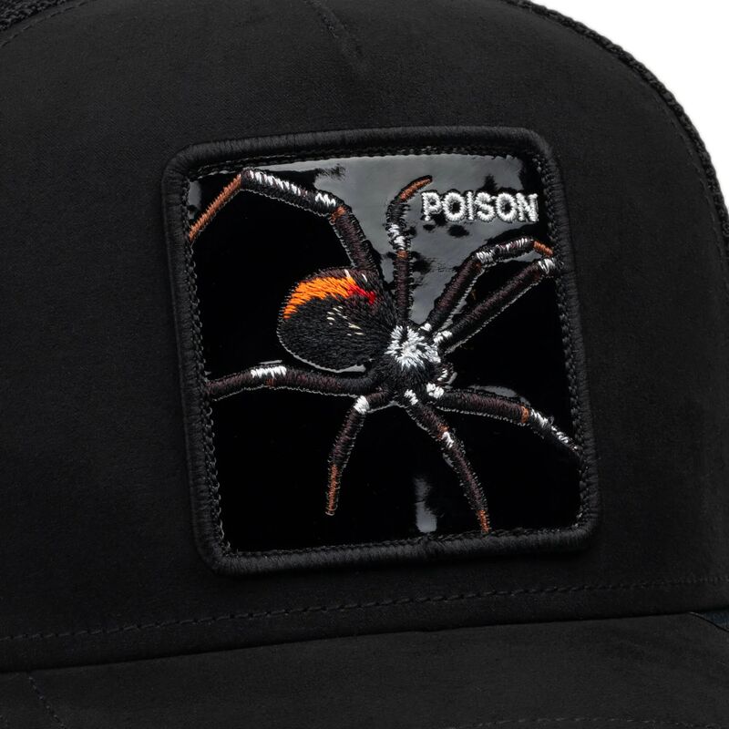 snapback-black-out-spider-blackened-metallic-poison-the-farm-goorin-bros snapback-black-out-spider-blackened-metallic-poison-the-farm-goorin-bros
